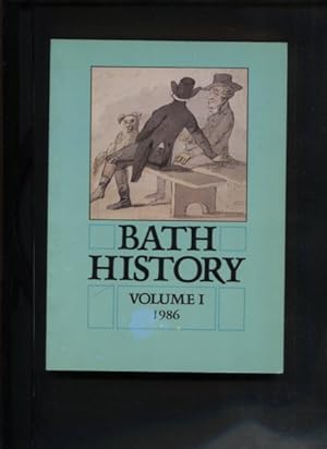 Bild des Verkufers fr Bath History. Volume I, 1986. zum Verkauf von Antiquariat Buchkauz
