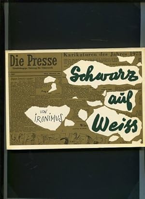 Schwarz auf Weiss 1975 - 20. Band - Karikaturen aus den Veröffentlichen der Presse im Jahre 1975.