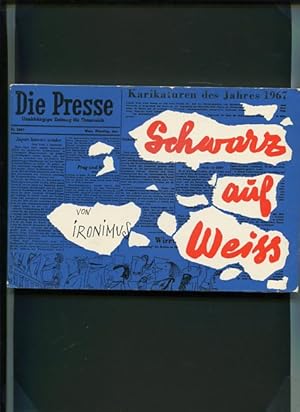 Schwarz auf Weiss 1967 - 12. Band - Karikaturen aus den Veröffentlichen der Presse im Jahre 1967.