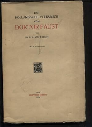 Bild des Verkufers fr Das Hollndische Volksbuch vom Doktor Faust. zum Verkauf von Antiquariat Buchkauz