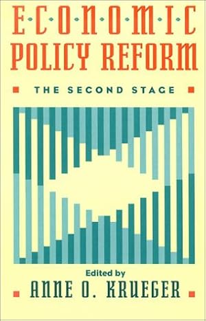 Bild des Verkufers fr Economic Policy Reform - The Second Stage. zum Verkauf von Antiquariat Buchkauz