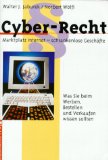 Seller image for Cyber-Recht : Marktplatz Internet - schrankenlose Geschfte. for sale by Antiquariat Buchkauz