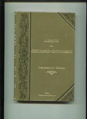 Imagen del vendedor de Jahrbuch der Grillparzer-Gesellschaft vierundzwanzigster Jahrgang. a la venta por Antiquariat Buchkauz