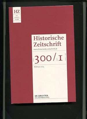 Bild des Verkufers fr Historische Zeitschrift 300/1. zum Verkauf von Antiquariat Buchkauz