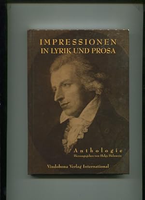 Bild des Verkufers fr Impressionen in Lyrik und Prosa. Anthologie. zum Verkauf von Antiquariat Buchkauz
