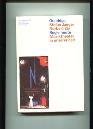 Immagine del venditore per Regie heute - Musiktheater in unserer Zeit venduto da Antiquariat Buchkauz