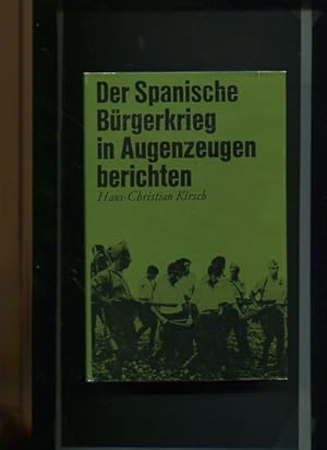 Bild des Verkufers fr Der Spanische Brgerkrieg in Augenzeugenberichten. zum Verkauf von Antiquariat Buchkauz