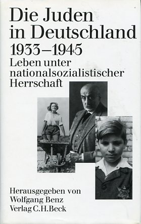 Bild des Verkufers fr Die Juden in Deutschland 1933 - 1945 - Leben unter nationalsozialist. Herrschaft. Verff. d. Inst. fr Zeitgeschichte. zum Verkauf von Antiquariat Buchkauz