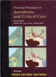 Seller image for Practical Procedures in Anesthesia and Critical Care. for sale by Antiquariat Buchkauz