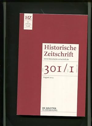 Bild des Verkufers fr Historische Zeitschrift 301/1. zum Verkauf von Antiquariat Buchkauz