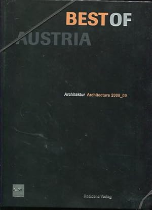 Seller image for Best of Austria 2. Architektur Architecture 2008/09. Herausgegeben vom Architekturzentrum Wien. for sale by Antiquariat Buchkauz