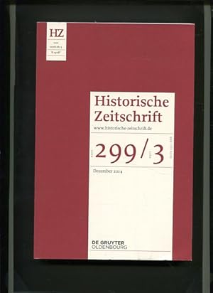 Immagine del venditore per Historische Zeitschrift 299/3. venduto da Antiquariat Buchkauz