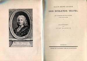 Immagine del venditore per Der hinkende Teufel. Mit Wiedergabe d. Kupfer von Marillier. Hrsg. von Curt Moreck venduto da Antiquariat Buchkauz