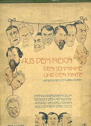 Aus dem Reich der Schminke und der Tinte - Aphorismen und Karikaturen.