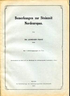 Bemerkungen zur Steinzeit Nordeuropas.