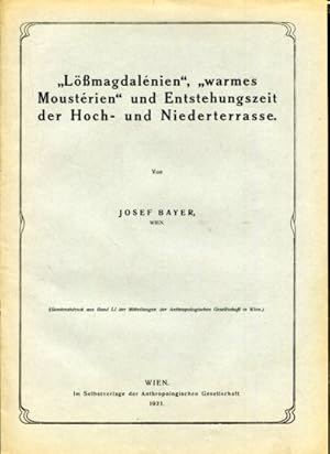 "Lößmagdalenien", "warmes Mousterien" und Entstehungszeit der Hoch- und Niederterrasse.