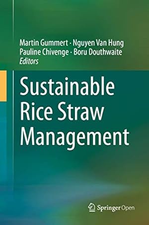 Image du vendeur pour Sustainable Rice Straw Management [Hardcover ] mis en vente par booksXpress