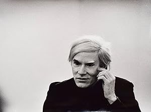 Seller image for Warhol, Andy (eig. Andrew Warhola, 1928-1987, US-amerik. Maler). Orig.-Photographie von Sandro Becchetti (1935-2013). for sale by Antiquariat Haufe & Lutz