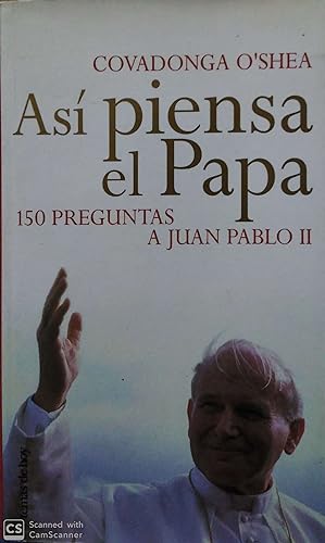 Immagine del venditore per Asi Piensa El Papa - 150 Preguntas a Juan Pablo II (Spanish Edition) venduto da Green Libros