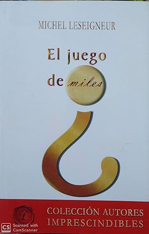 Imagen del vendedor de El juego de miles (Spanish Edition) a la venta por Green Libros