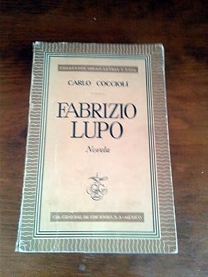 Seller image for FABRIZIO LUPO for sale by Itziar Arranz Libros & Dribaslibros