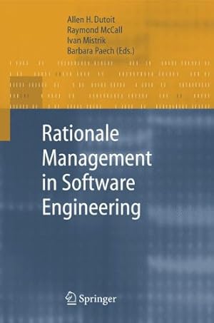 Seller image for Rationale Management in Software Engineering [Paperback ] for sale by booksXpress