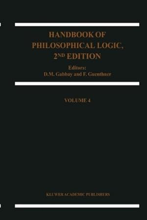 Bild des Verkufers fr Handbook of Philosophical Logic [Paperback ] zum Verkauf von booksXpress