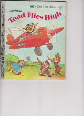 Seller image for Toad Flies High by Walt Disney Productions for sale by Robinson Street Books, IOBA