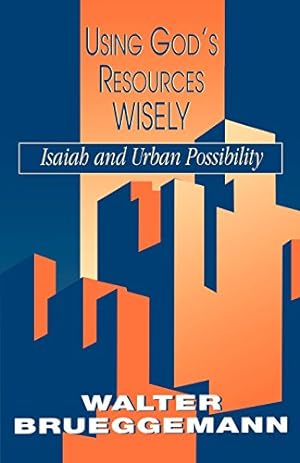 Seller image for Using God's Resources Wisely: Isaiah and Urban Possibility by Brueggemann, Walter [Paperback ] for sale by booksXpress