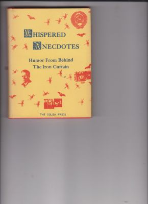 Imagen del vendedor de Whispered Anecdotes by Beckmann, Petr, editor a la venta por Robinson Street Books, IOBA