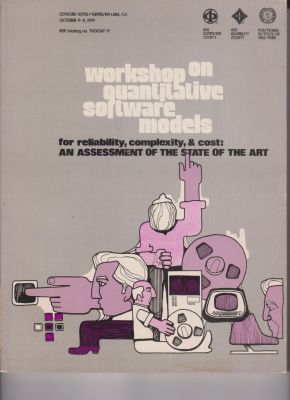 Image du vendeur pour Workshop on Quantitative Software Models by The Institute of Electrical and Electronics Engineers, Inc. mis en vente par Robinson Street Books, IOBA