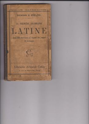 Bild des Verkufers fr Latine by Riemann, Othon; Goelzer, Henri zum Verkauf von Robinson Street Books, IOBA