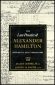 Bild des Verkufers fr Law Practice of Alexander Hamilton [Hardcover ] zum Verkauf von booksXpress