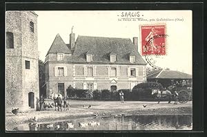 Carte postale Sarcus, La Ferme du Wallon