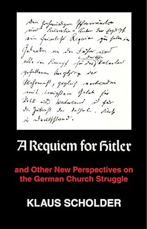 Bild des Verkufers fr A Requiem for Hitler: and Other new Perspectives on the German Church Struggle [Soft Cover ] zum Verkauf von booksXpress