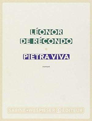 Image du vendeur pour Pietra viva mis en vente par JLG_livres anciens et modernes