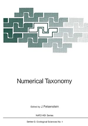 Seller image for Numerical Taxonomy (Nato ASI Subseries G:) [Soft Cover ] for sale by booksXpress