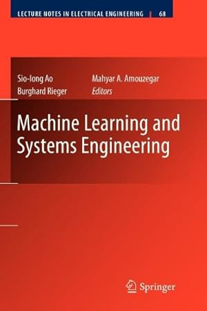 Seller image for Machine Learning and Systems Engineering (Lecture Notes in Electrical Engineering) [Paperback ] for sale by booksXpress