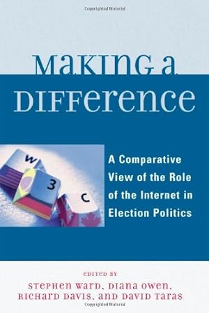 Seller image for Making a Difference: A Comparative View of the Role of the Internet in Election Politics (Lexington Studies in Political Communication) [Hardcover ] for sale by booksXpress