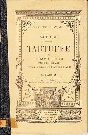 Seller image for Tartuffe ou L'imposteur: Comedie en Cinq Actes by Moliere; Pellisson, M. for sale by Robinson Street Books, IOBA