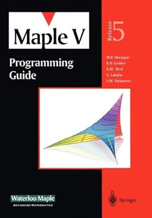 Image du vendeur pour Maple V Programming Guide: for Release 5 by Waterloo Maple Incorporated [Paperback ] mis en vente par booksXpress