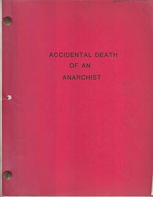 Imagen del vendedor de Accidental Death of an Anarchist by Fo, Dario a la venta por Robinson Street Books, IOBA