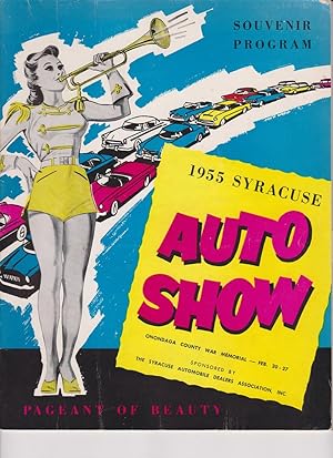 Immagine del venditore per The Official 1955 Auto Show Program by The Syracuse Automobile Dealers Association, Inc. venduto da Robinson Street Books, IOBA