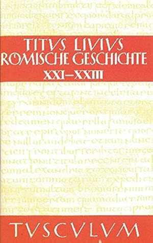 Imagen del vendedor de Buch 21-23 (Sammlung Tusculum) (German Edition) by Livius [Hardcover ] a la venta por booksXpress