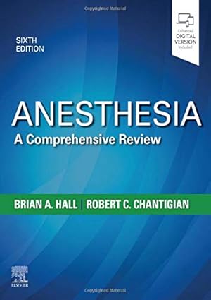 Seller image for Anesthesia: A Comprehensive Review by Mayo Foundation for Medical Education, Hall MD, Brian A., Chantigian MD, Robert C. [Paperback ] for sale by booksXpress