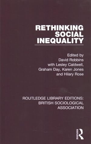 Seller image for Rethinking Social Inequality for sale by GreatBookPrices