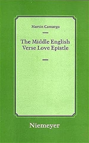 Immagine del venditore per Middle English Verse Love Epistle (Studien Zur Englischen Philologie: Neue Folge) [Hardcover ] venduto da booksXpress