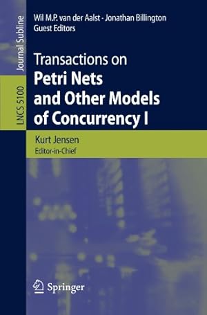 Imagen del vendedor de Transactions on Petri Nets and Other Models of Concurrency I (Lecture Notes in Computer Science) [Paperback ] a la venta por booksXpress