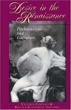 Image du vendeur pour Desire in the Renaissance [Paperback ] mis en vente par booksXpress