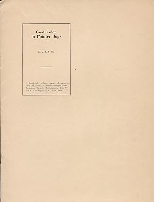 Coat Color in Pointer Dogs by C. C. Little